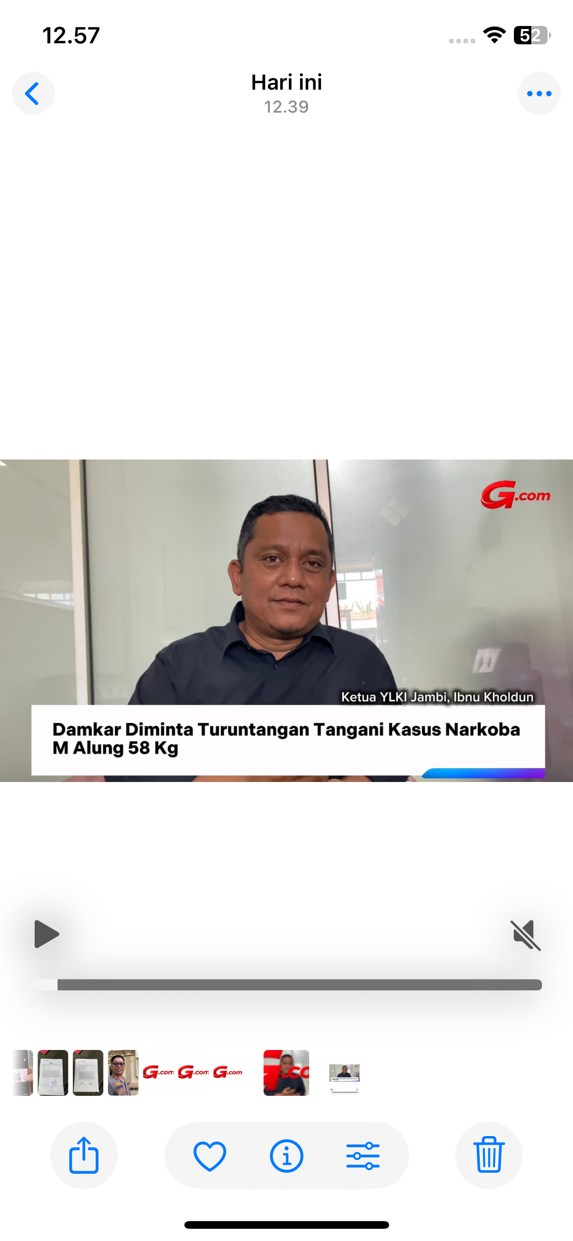 Damkar di Minta Turuntangan dalam Kasus N4rk0b4 58 Kg Jambi
