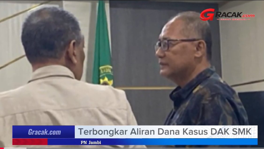 Rudi Wage Bokar Aliran Dana Kasus Korupsi DAK SMA Jambi