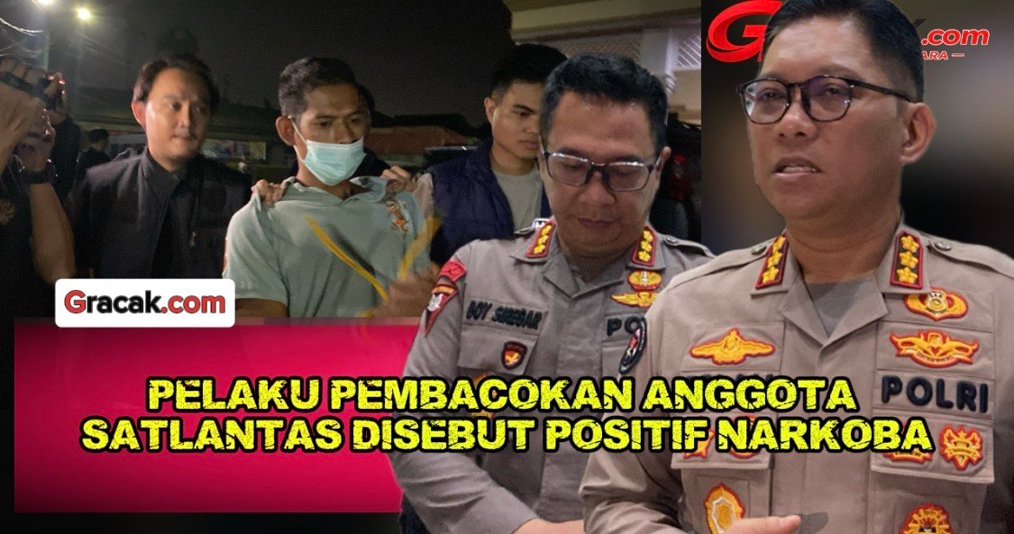 KAPOLRESTA JAMBI AMANKAN PELAKU PEMBACOKAN ANGGOTA SATLANTAS DI KAWASAN PASAR ANGSO DUO 