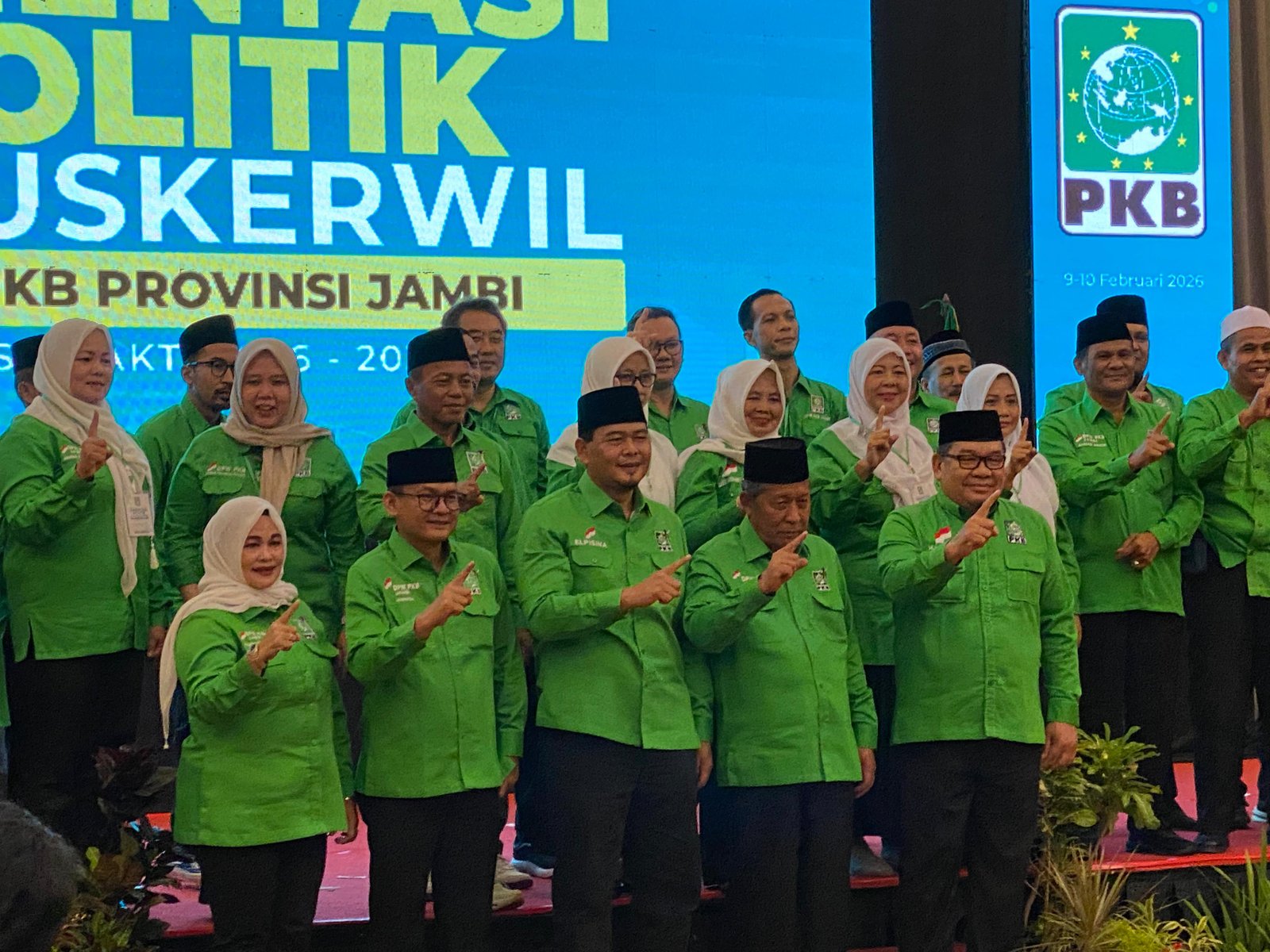 Pengukuhan Ketua Terpilih DPW Provinsi Jambi, Elpisina Bahas Kepengurusan DPC PKB