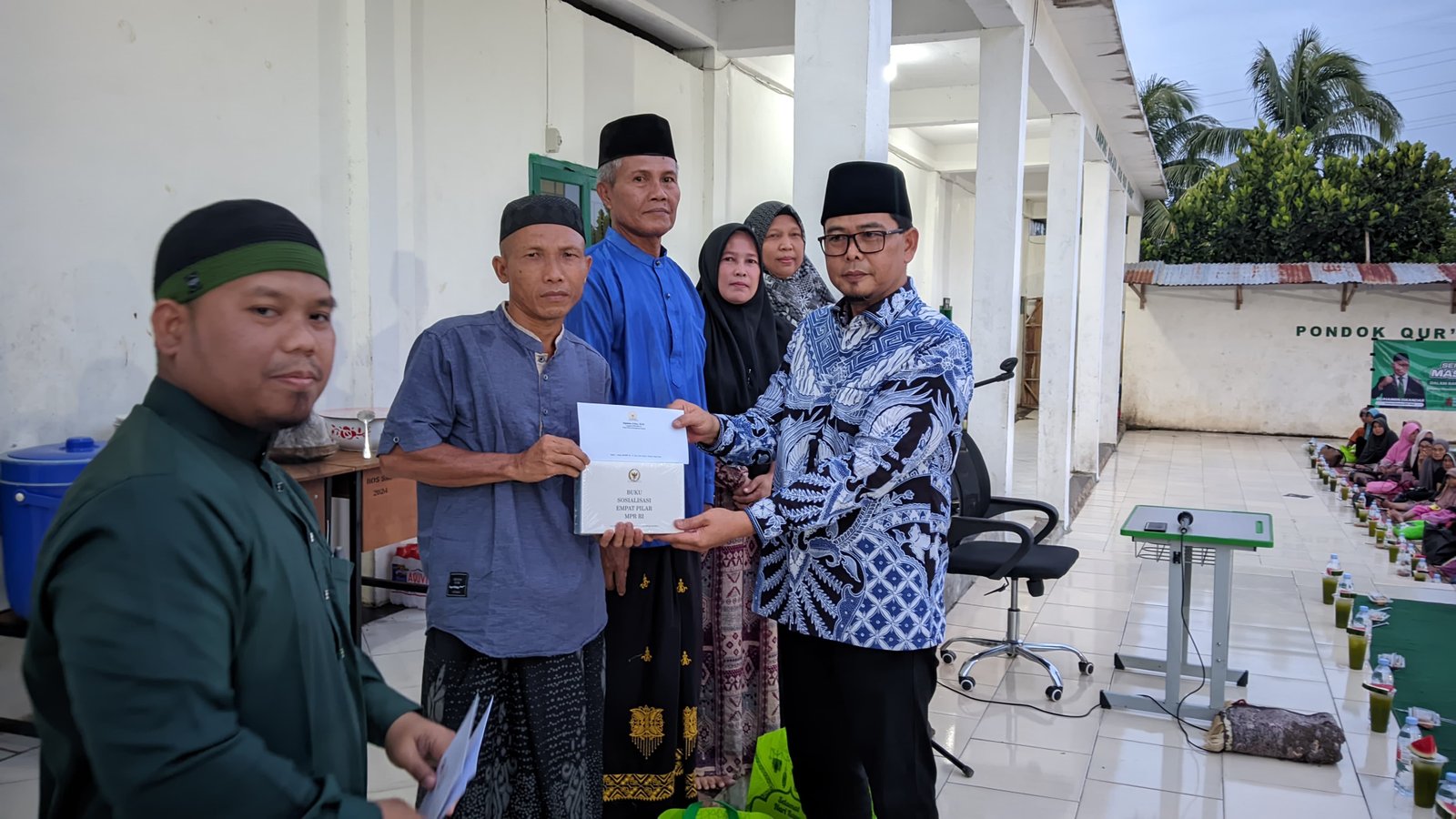 Sosialisasikan 4 Pilar Kebangsaan di Ponpes Para Sahabat, Elpisina Tekankan Toleransi Beragama