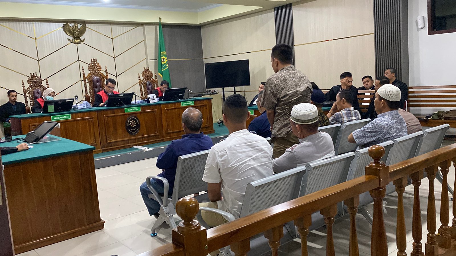 Sidang PJU Kerinci Memanas, Jaksa dan Kuasa Hukum Berseberangan Soal DPRD