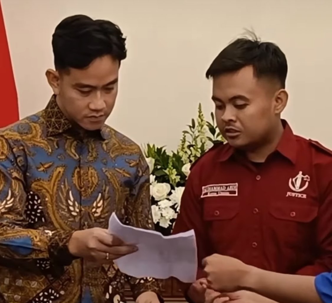Gibran Dialog dengan Mahasiswa, Janji Sampaikan Aspirasi kepada Presiden
