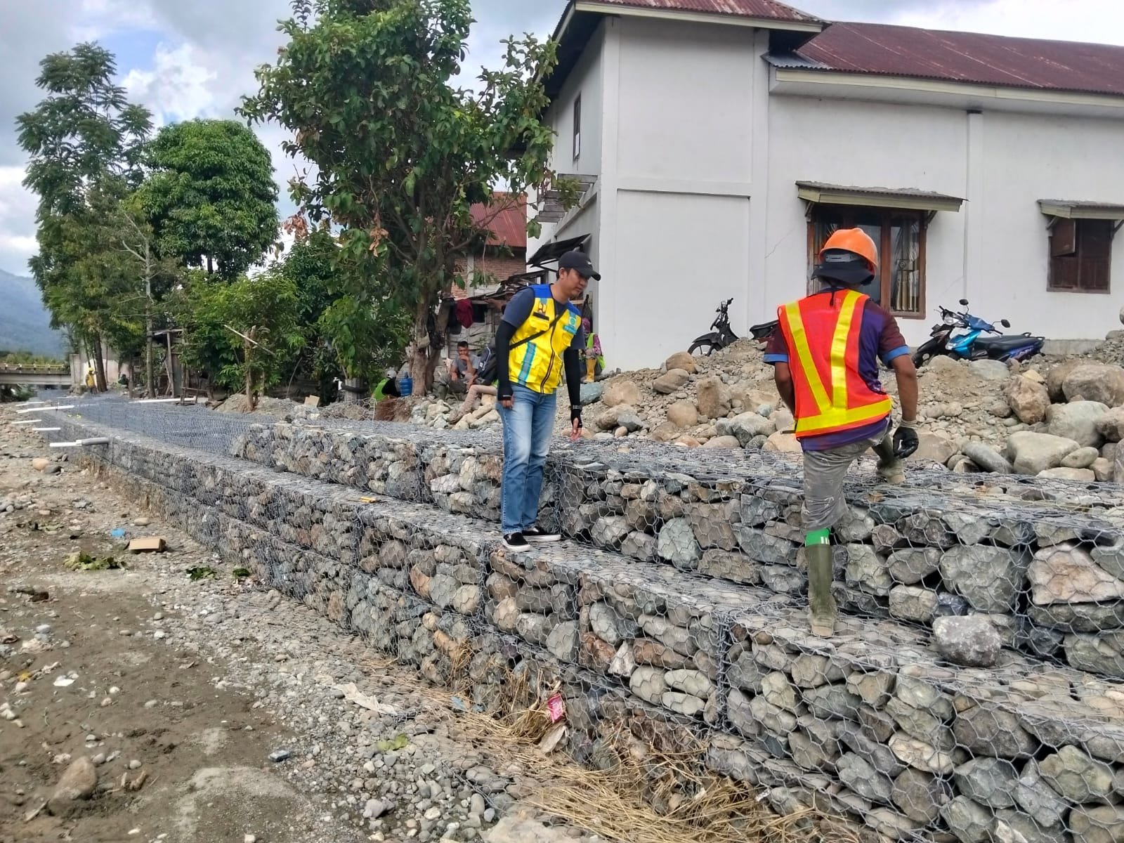 BWSS Sumatera VI Pastikan Proyek Pengendalian Banjir Sungai Batang Merao di Kerinci Berjalan Sesuai Kontrak