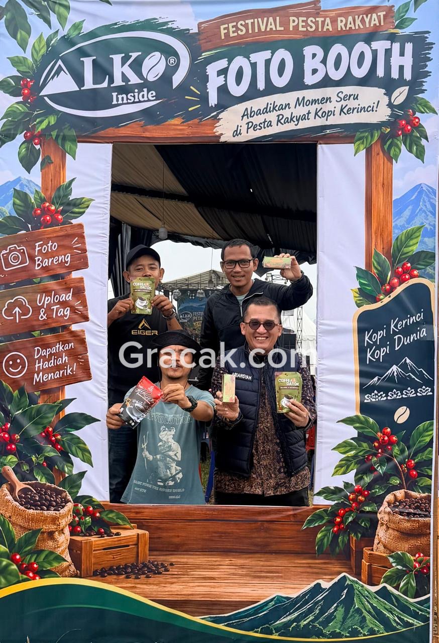 Ariansyah Promosikan Kopi dan Produk UMKM Kerinci di Festival Petani 2026