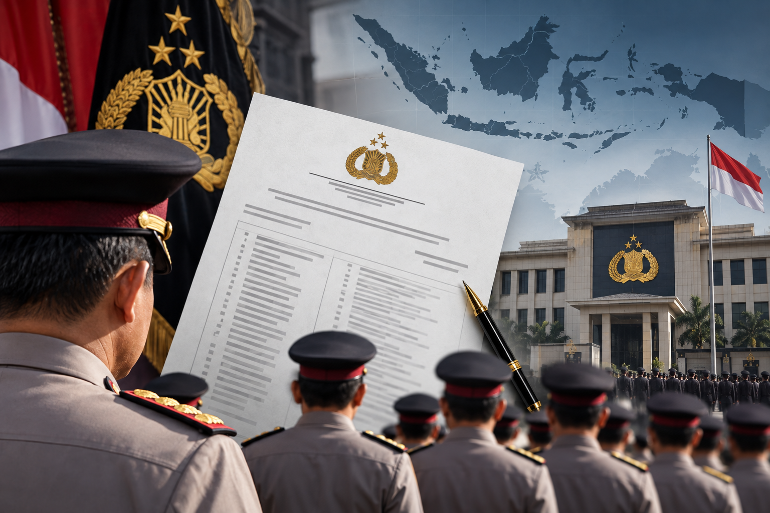 Mutasi 88 Pati dan Pamen Polri, Ini Nama-Nama dan Jabatan Barunya